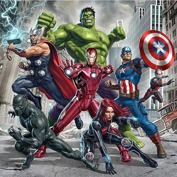 Avengers DIY 5D Full Drill Diamond Painting - Picture 1 of 7